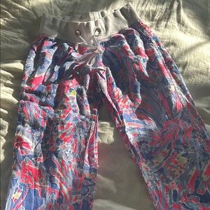 Lilly Pulitzer linen Beach pants